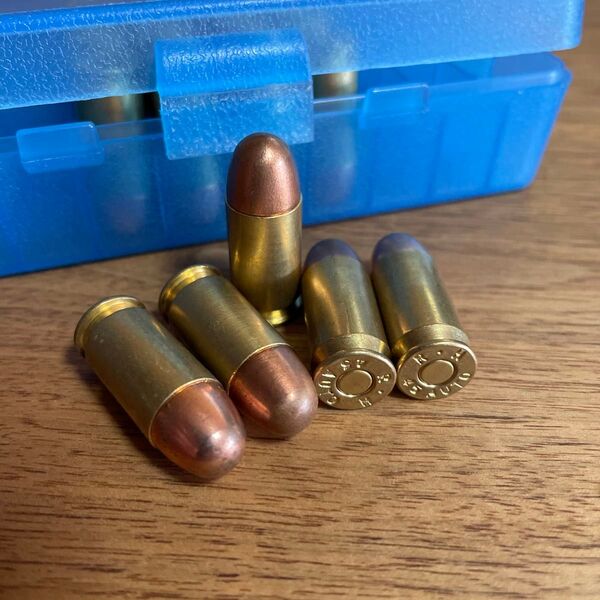 Rightライト【45ACP ダミーカートリッジ】美品 愛銃のデコレーションなどにどうぞ!3