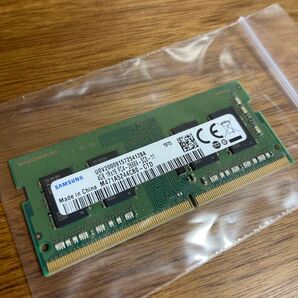 ノートPCメモリ【DDR4 4GB SAMSUN】動作確認済 win11動作条件 メモリ増設 コンパクトデスクトップにも!