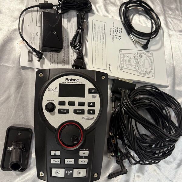 美品 付属品多数 Roland TD-11 音源モジュール 電子ドラム V-Drums