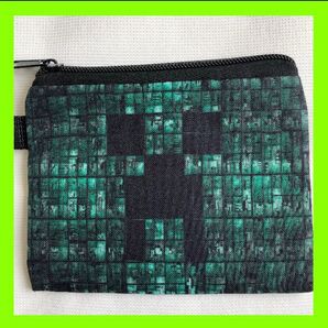 マイクラ クリーパー ポーチ コインケース カード入れ 小物入れ 小銭入れ マインクラフト キッズ プレゼント 誕生日 お小遣い