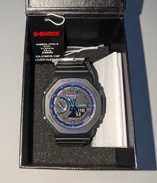 G-SHOCK GA-2100VB-1AJF Virtual Blue 新品未使用