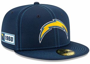 【7.5/8】 限定 100周年記念モデル NEWERA ニューエラ LA チャージャーズ Chargers 59Fifty キャップ 帽子 NFL アメフト 公式 USA正規品