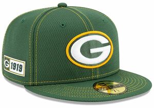 【7.3/4】 限定 100周年記念モデル NEWERA ニューエラ PACKERS グリーンベイ パッカーズ 緑 59Fifty キャップ 帽子 NFL アメフト USA正規品