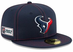 【7.3/8】 限定 100周年記念モデル NEWERA ニューエラ TEXANS ヒューストン テキサンズ 紺 59Fifty キャップ 帽子 NFL アメフト USA正規品