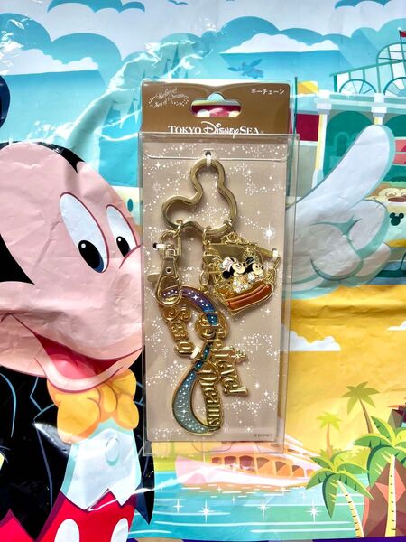 TDS★ディズニーシー☆ビリーヴ!シーオブドリームス キーチェーン★TDR