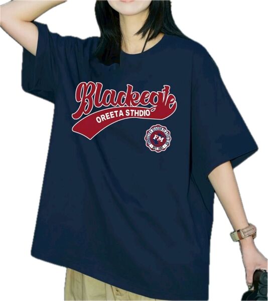 Tシャツ 半袖Tシャツ クルーネック トップス プリントTシャツ