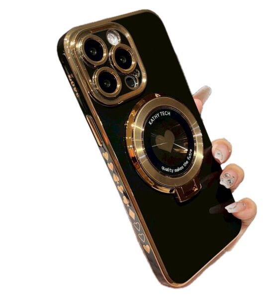 iPhone16、15、14、13、12、11Pro Max Plus スマホケース スタンド付き