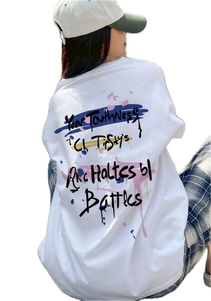 Tシャツ 半袖Tシャツ クルーネック トップス プリントTシャツ