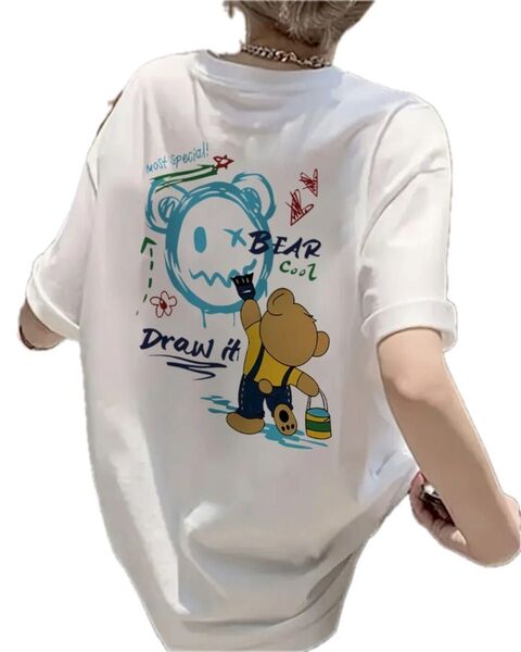 Tシャツ 半袖Tシャツ クルーネック トップス プリントTシャツ