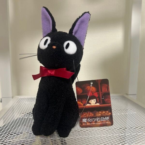 【新品未使用タグ付き】魔女の宅急便 ジジ ぬいぐるみ マスコット キキ ジブリ