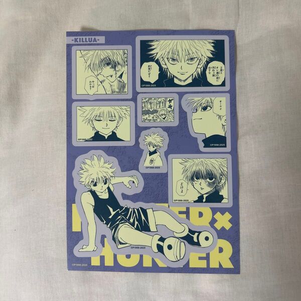 ハンターハンター HUNTERHUNTER キルア シールシートコレクション ステッカー