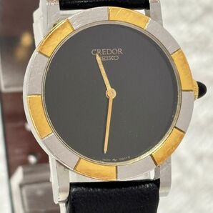 SEIKO セイコー クレドール クォーツ【1400-0090】文字盤:ブラック【動作状況:良好】レディースモデル