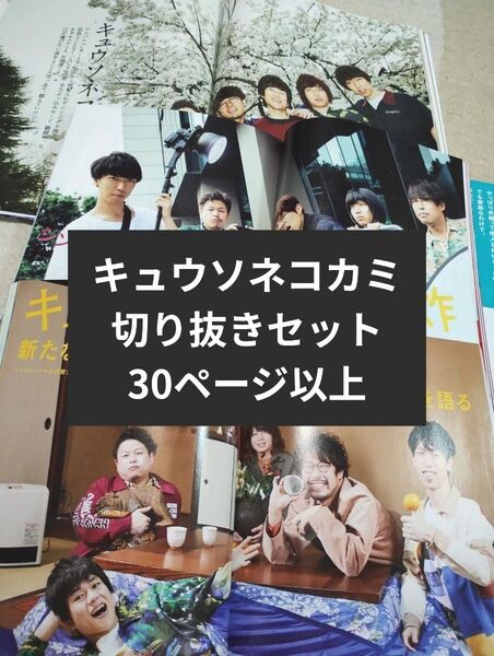 【キュウソネコカミ】切り抜きセット 30ページ以上 雑誌切り抜きまとめ