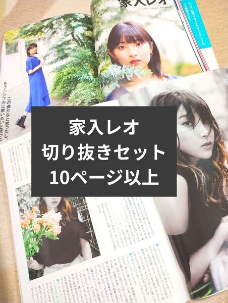 【家入レオ】切り抜きセット 雑誌切り抜きまとめ B-PASS Rockin'on