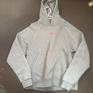 NIKE ヴィンテージ加工フーディ グレー
