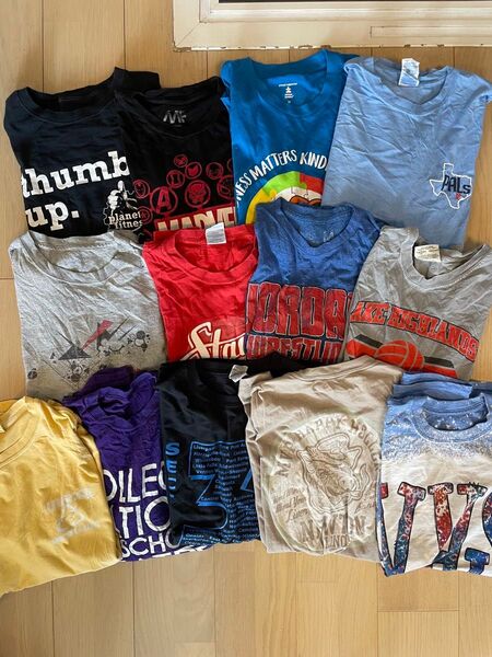 【状態良好】検品済 アメリカ古着 アメリカ輸入 tシャツ mサイズ 13枚セット まとめ売り アソート フリマ用