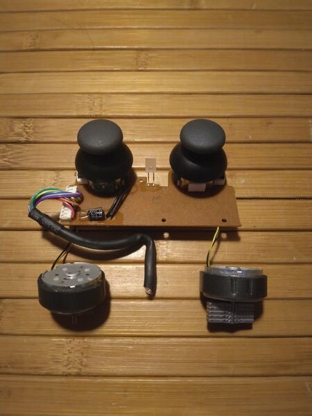 PS1・PS2・PS3 コントローラー対応 バイブ付き基盤