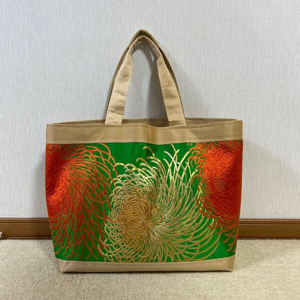 着物帯リメイクハンドメイド ◆トートバッグ◆