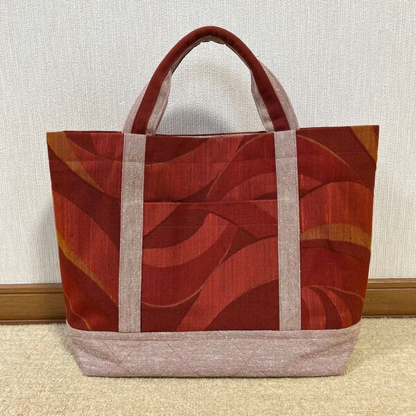 着物帯リメイクハンドメイド ◆トートバッグ◆