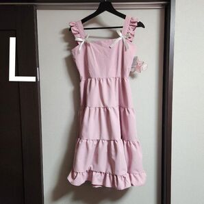 星名桜子 しまむら コラボ Lサイズ ピンク しまさく ロリィタ ロリータ