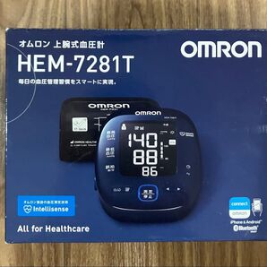 オムロン 上腕式血圧計 HEM-7281T 未使用品