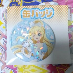 白鳥ひめ 缶バッジ サンリオ アイカツスターズ