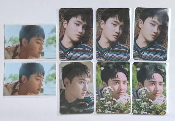 EXO D.O. ディオ トレカ 6枚 ステッカー2枚セット