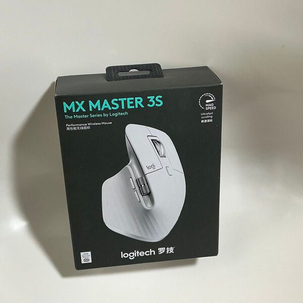 ①新品未使用品 ロジクール logitech MX MASTER 3S 静音 8000dpi MX2300PG(ペールグレー)