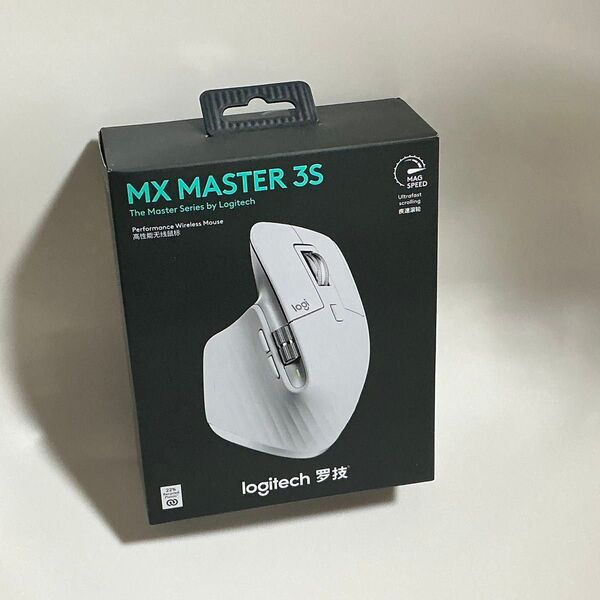 ②新品未使用品 ロジクール logitech MX MASTER 3S 静音 8000dpi MX2300PG(ペールグレー)