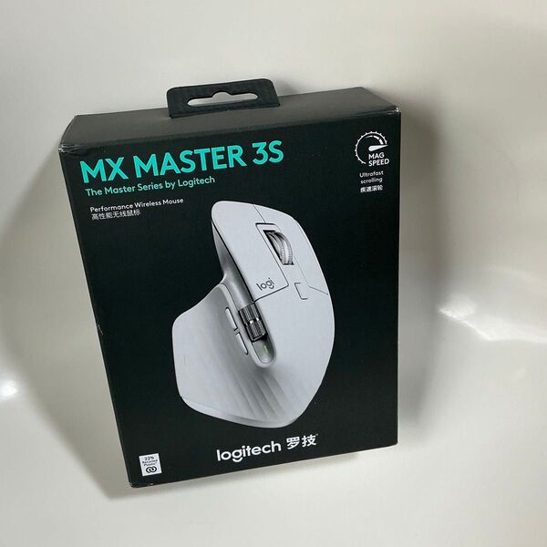 ②新品未使用品 ロジクール logitech MX MASTER 3S 静音 8000dpi MX2300PG(ペールグレー)