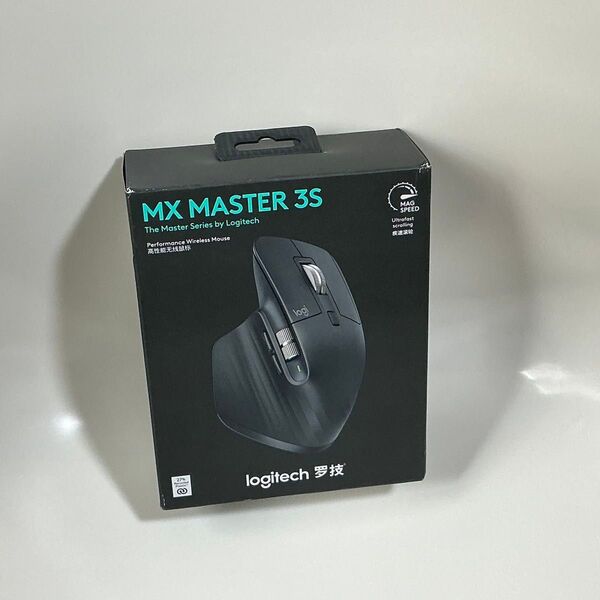 ④新品未開封品 ロジクール logitech MX MASTER 3S 静音 8000dpi MX2300GR(グラファイト)