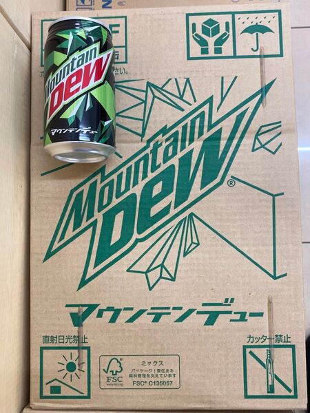 ☆送料込☆マウンテンデュー 350ml×24本 1箱