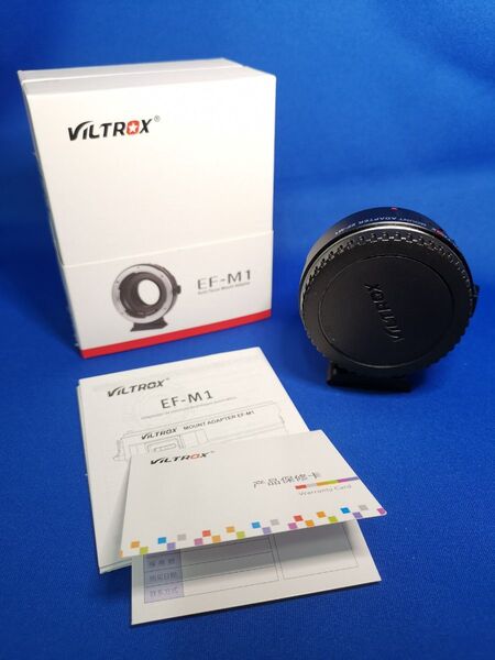 VILTROX EF-M1電子接点マウントアダプター AFオートフォーカス 手振れ補正対応