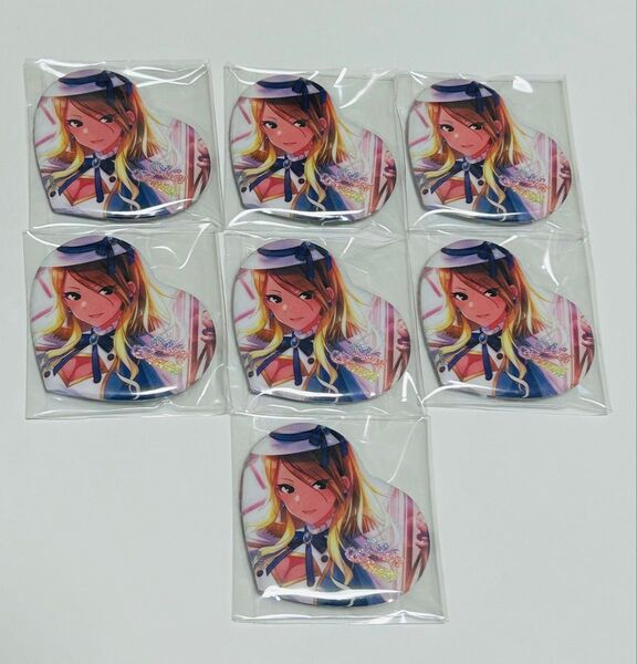 アイドルマスター シャイニーカラーズ ハート缶バッジ セット 和泉愛依 中国缶 シャニマス 未使用 ストレイライト
