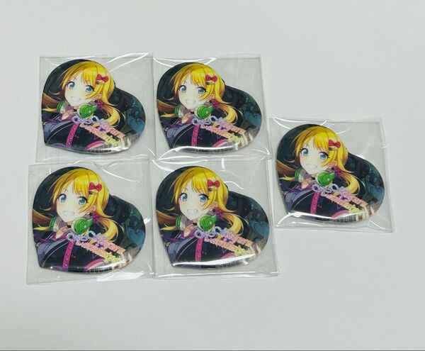 アイドルマスター シャイニーカラーズ ハート缶バッジ セット 中国缶 八宮めぐる シャニマス 未使用 イルミネーションスターズ