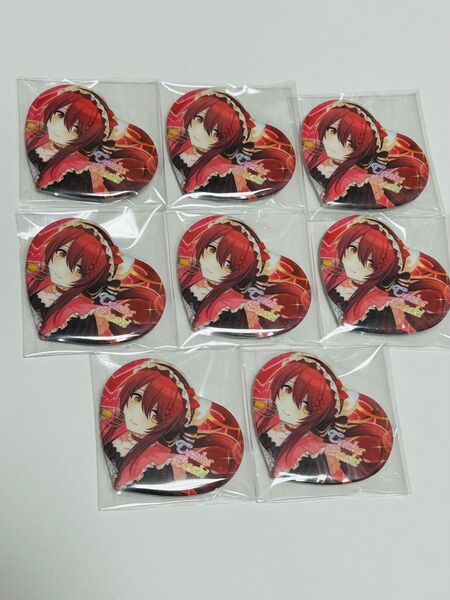 アイドルマスター シャイニーカラーズ ハート缶バッジ セット 大崎甜花 中国缶 シャニマス 未使用 アルストロメリア
