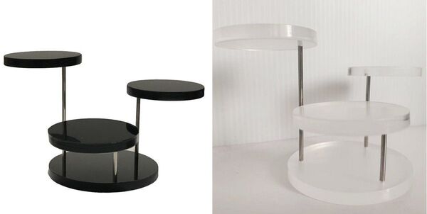 ディスプレイ スタンド ジュエリースタンド アクリル製 展示 2個セット