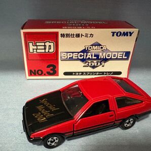 トヨタ スプリンタートレノ 特別仕様トミカNo.3
