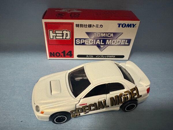 スバル インプレッサWRX 特別仕様トミカ NO.14