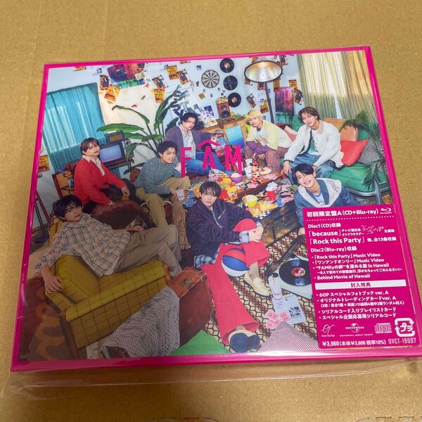 初回限定盤A 60Pフォトブックver.A timelesz CD+Blu-ray/FAM 25/6/11発売