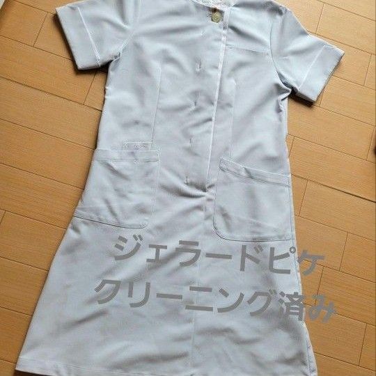 ナース服 ワンピース 無地 ジェラートピケ