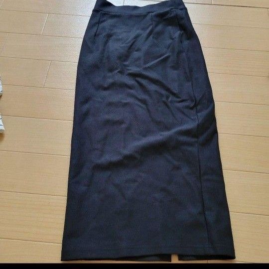 タイトスカート ロングスカート 無地