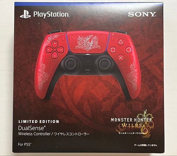 ps5 DualSense ワイヤレスコントローラー "モンスターハンターワイルズ" リミテッドエディション