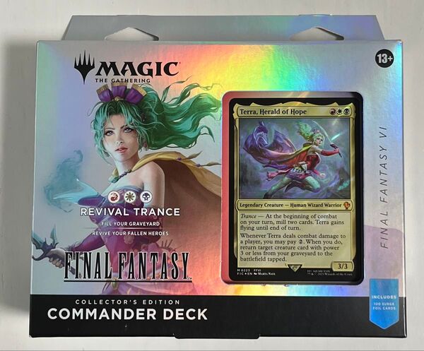 MTG マジック:ザ・ギャザリング ファイナルファンタジー コレクター版統率者デッキ 英語版 トランス・リアニメイト