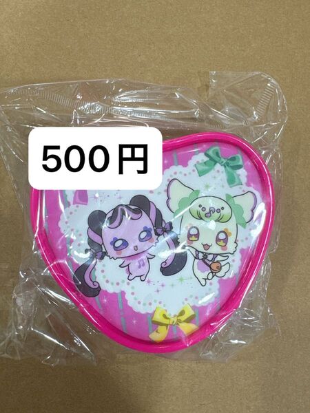 キミとアイドルプリキュア ハート型ポーチ プリルン メロロン ハートポーチ クリアポーチ 新品未開封