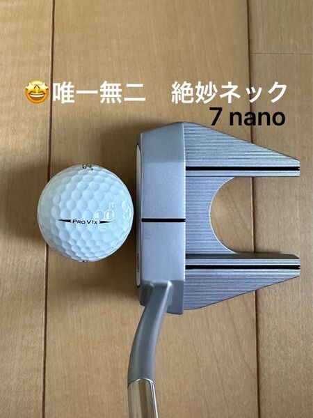 オデッセイ パター ホワイトホットOG #7 7nano 美品 安定のスチールシャフトです!