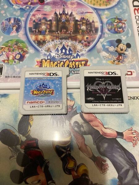 Nintendo 3DS ディズニーマジックキャッスル キングダムハーツ ドロップディスタンス ソフトのみ