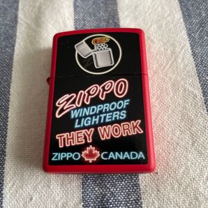 Zippo ジッポ 2015年製 canada They Work 喫煙グッズ オイルライター ZIPPO ジッポー 新品未使用