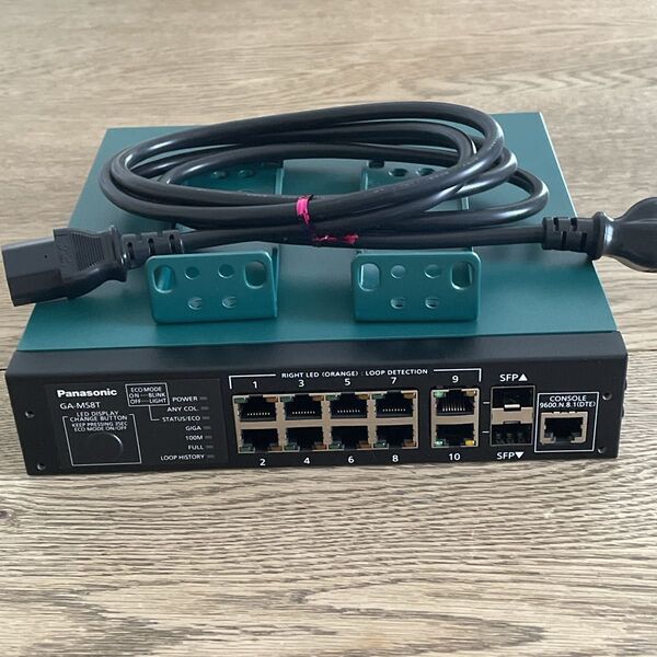 Panasonic GA-MS8T スイッチングハブ