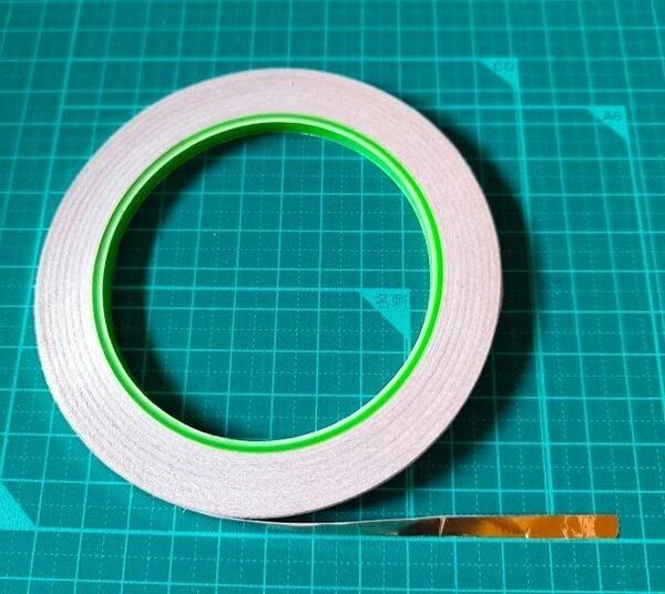 工作★銅箔テープ 5mm幅 20m長★リモコンボタン修理 電磁波対策 静電気除去 ステンドガラスDIY etc